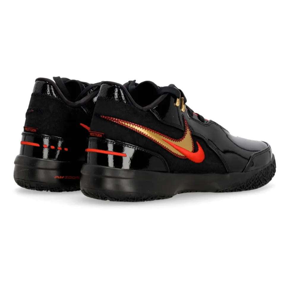 Chaussure de basket LeBron Zoom Ampd Noir/Or/Rouge