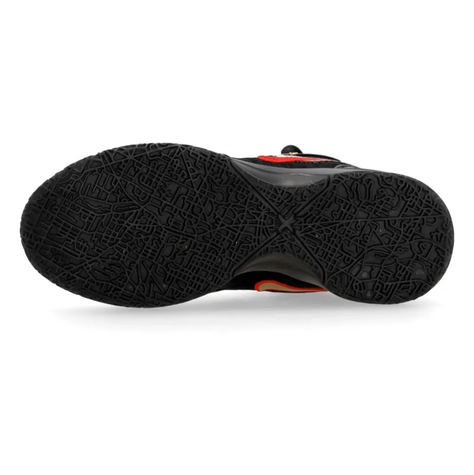 Chaussure de basket LeBron Zoom Ampd Noir/Or/Rouge