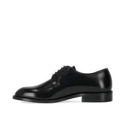 Chaussure Derby Classique en Cuir Noir