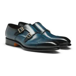 Chaussure à double boucle pour homme