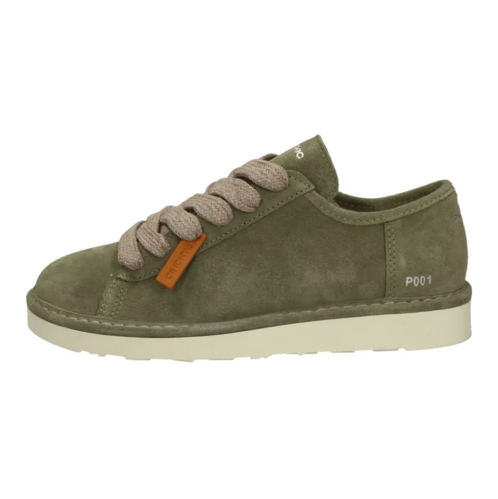 Chaussure à lacets vintage en daim