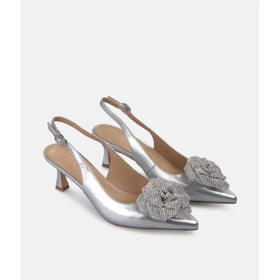 Chaussures chaton fleur