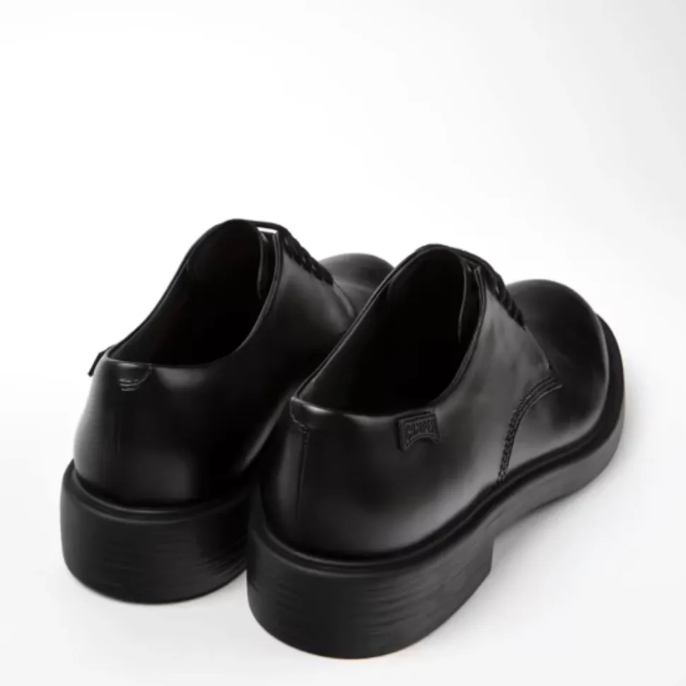 Chaussures Dean en cuir noir