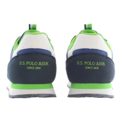 Chaussures de Sport Bleues pour Enfants avec Détails Contrastés