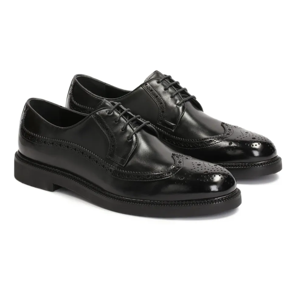 Chaussures de ville noires pour hommes