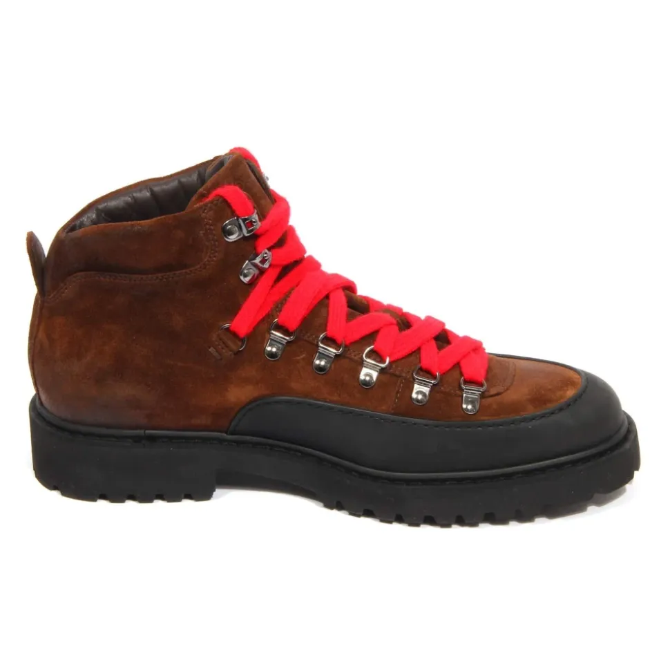 Chaussures en cuir effet vintage