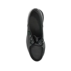 Chaussures en Cuir Martelé à Lacets