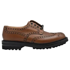 Chaussures à lacets en cuir Highland Walnut