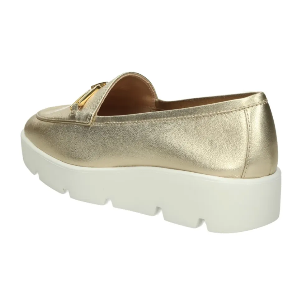 Chaussures mocassin en cuir élégantes