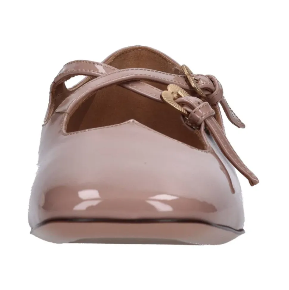 Chaussures plates Beige