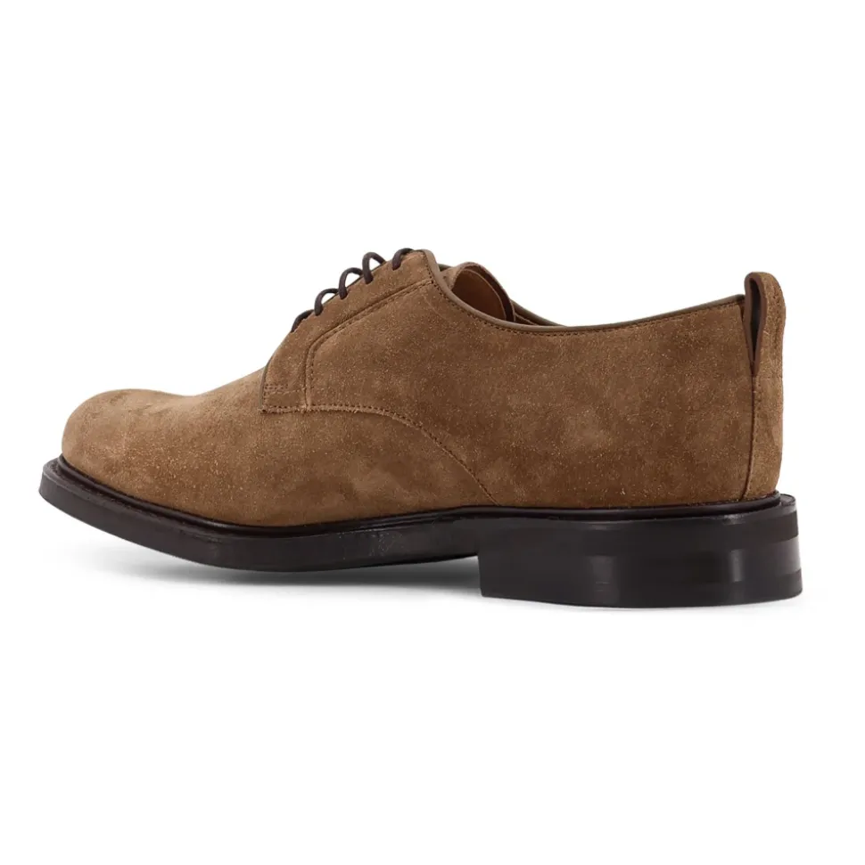 Chaussures plates à lacets avec détail œillet