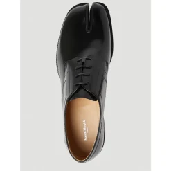 Chaussures Tabi en cuir poli à lacets