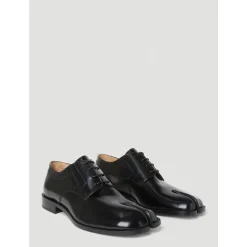 Chaussures Tabi en cuir poli à lacets