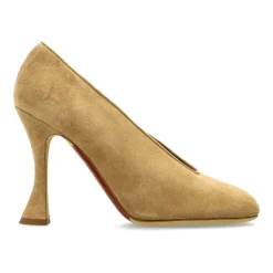 Chaussures à talons hauts en daim