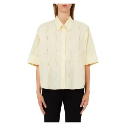 Chemise avec appliqués de bijoux