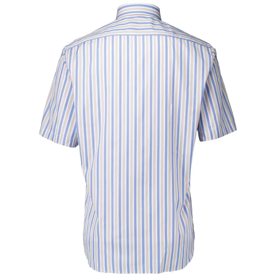 Chemise Beige à Manches Courtes