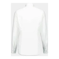 Chemise Blanche Classique en Coton à Boutons