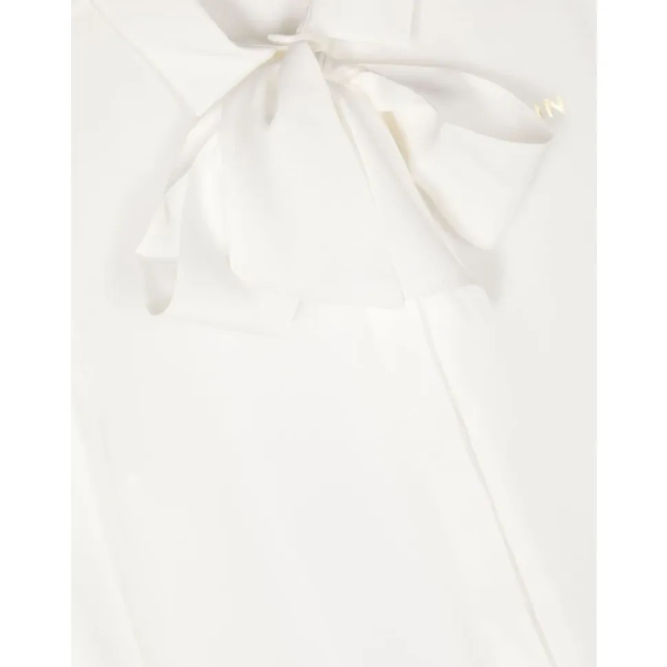 Chemise Blanche en Mousseline avec