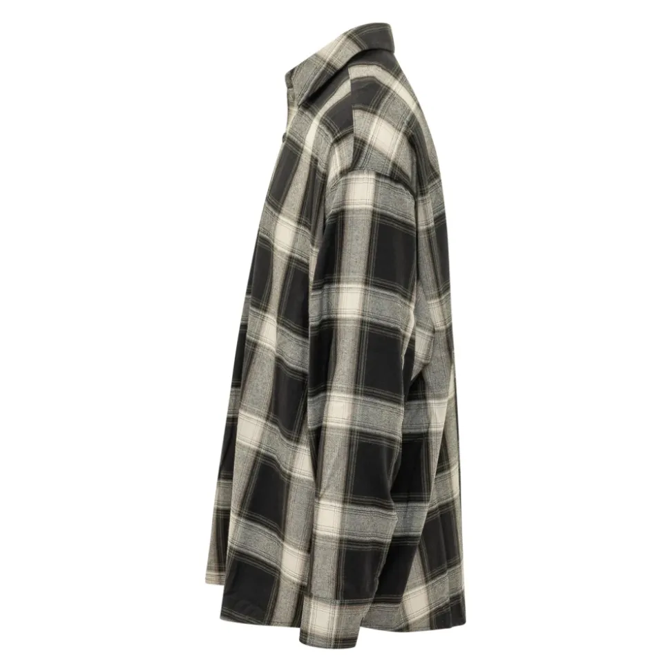 Chemise boutonnée en flanelle