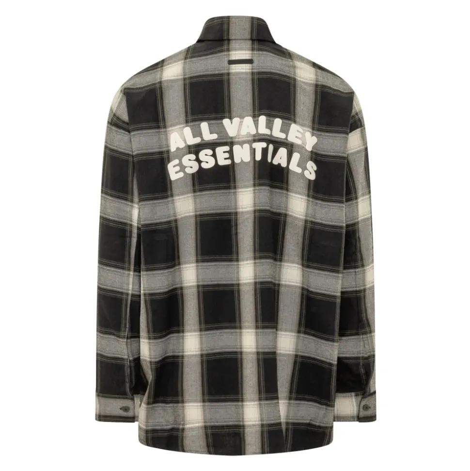 Chemise boutonnée en flanelle