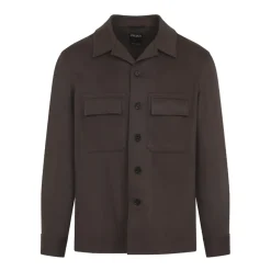 Chemise de Luxe en Cachemire Marron AW25