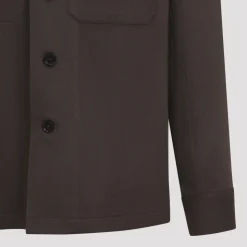 Chemise de Luxe en Cachemire Marron AW25