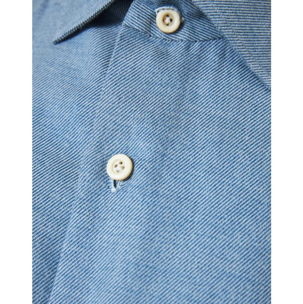 Chemise de Luxe en Coton et Cachemire Made in Italy