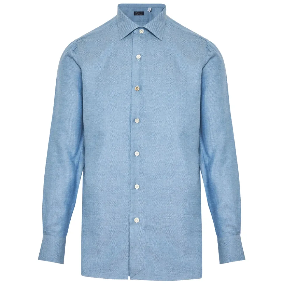 Chemise de Luxe en Coton et Cachemire Made in Italy