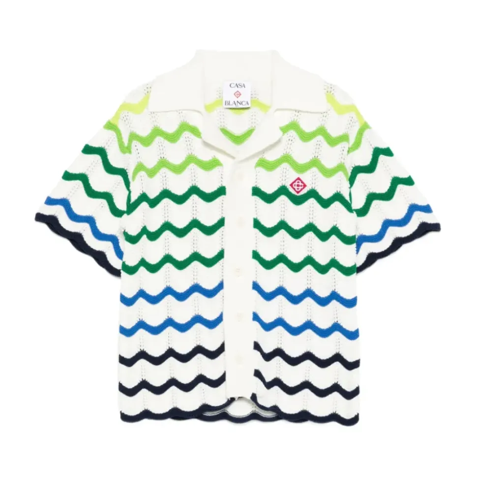 Chemise à effet dégradé