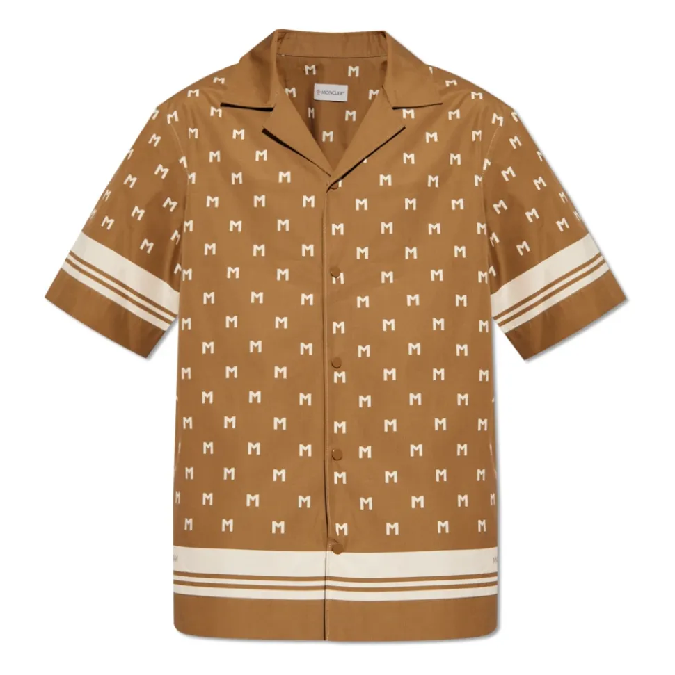 Chemise en coton Monogramme