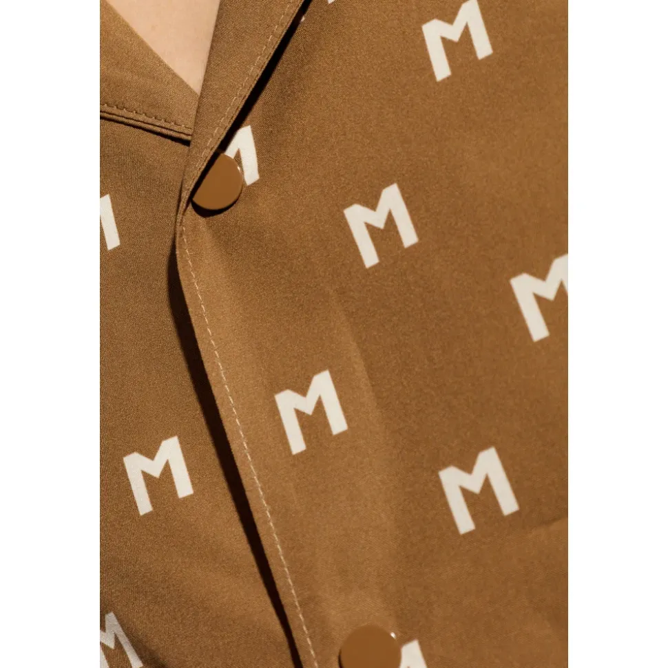 Chemise en coton Monogramme