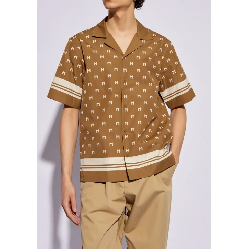 Chemise en coton Monogramme