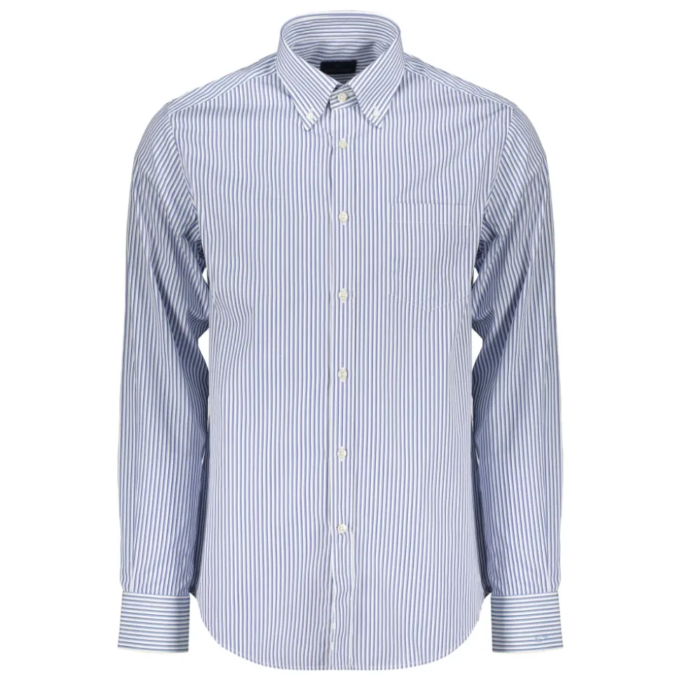 Chemise en coton à rayures