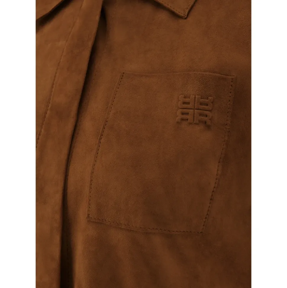 Chemise en cuir