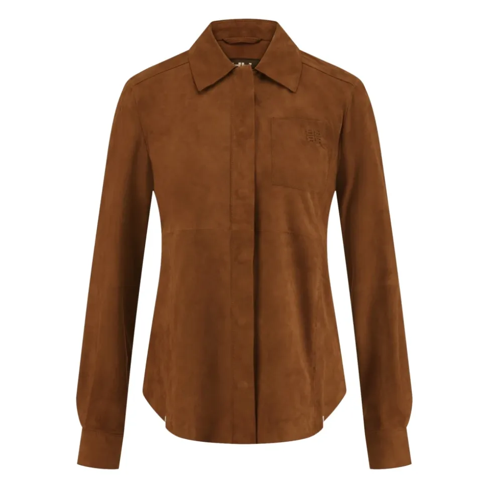 Chemise en cuir