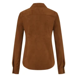 Chemise en cuir