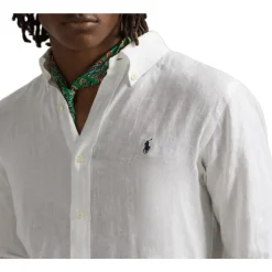Chemise en Lin Bianco