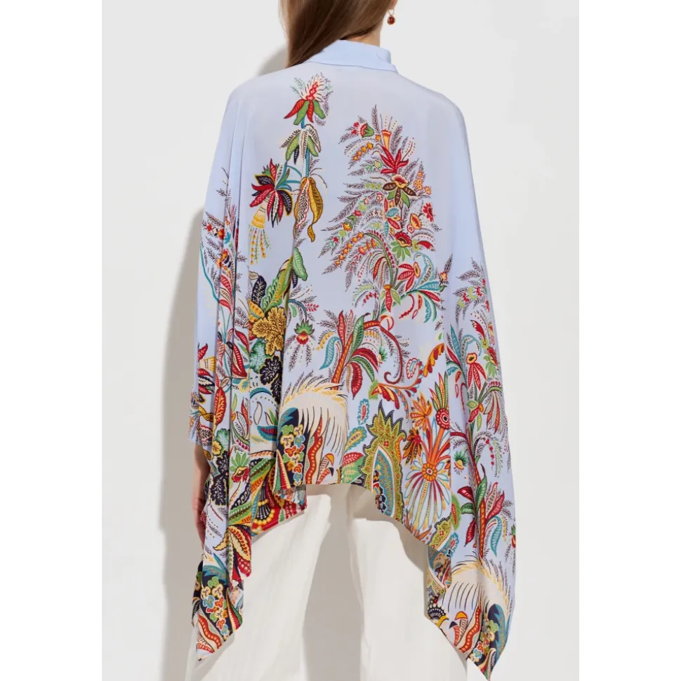 Chemise en Soie Imprimée