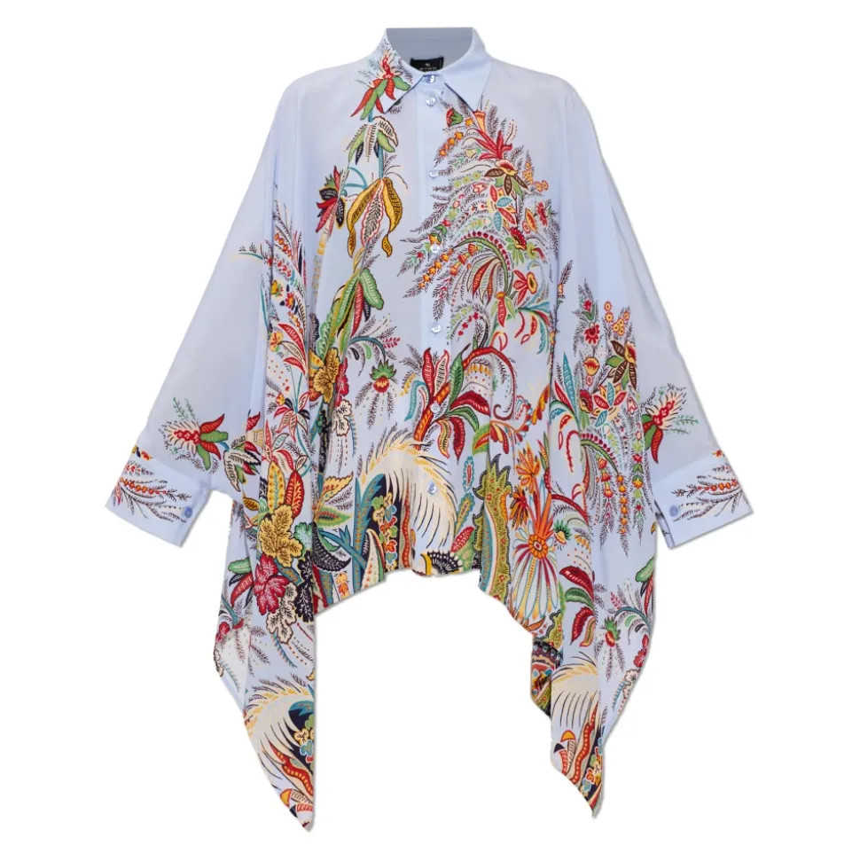 Chemise en Soie Imprimée