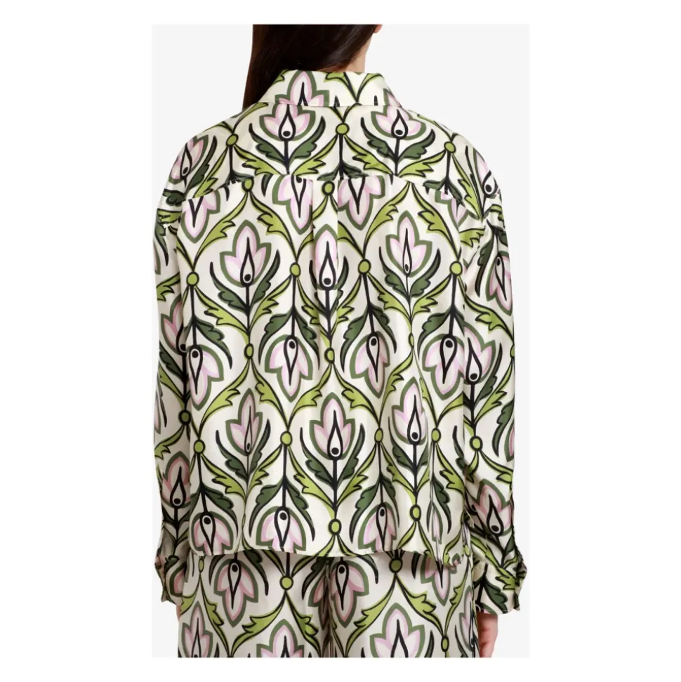 Chemise en twill de soie Enfasi