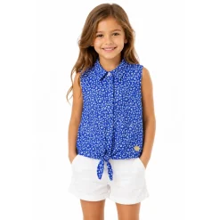 Chemise imprimée florale