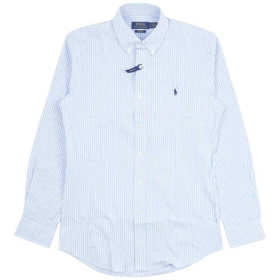 Chemise à Manches Longues Rayée