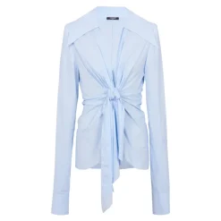 Chemise Mini Vichy en Popeline de Coton