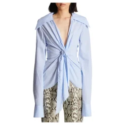 Chemise Mini Vichy en Popeline de Coton
