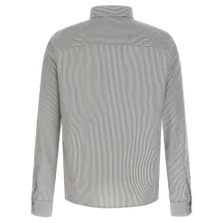 Chemise Oxford Classique Ami De Coeur à Rayures en Coton Boutonnée