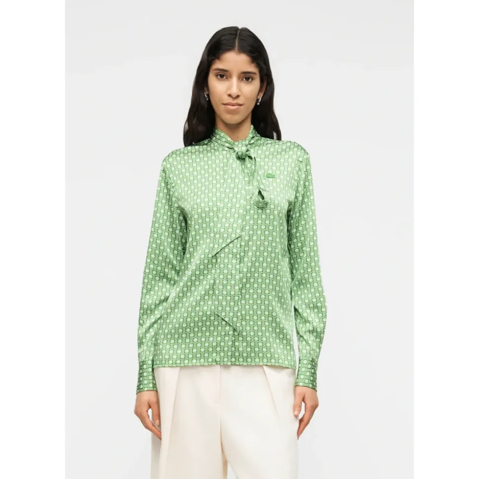 Chemise Regular Fit avec Col Cravate Amovible