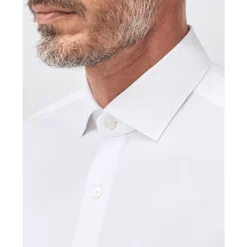 Chemise Slim Fit en Coton Stretch Col Français