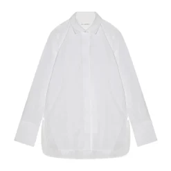 Chemisier en coton avec fentes latérales