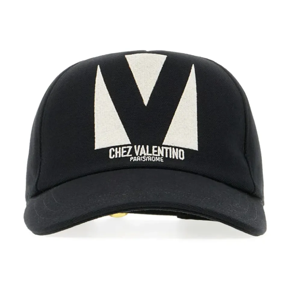 Chez Valentino Cotton Baseball Cap