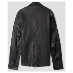 Clean Leather Blouson